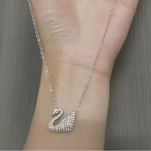 Swarovski Swan Necklace